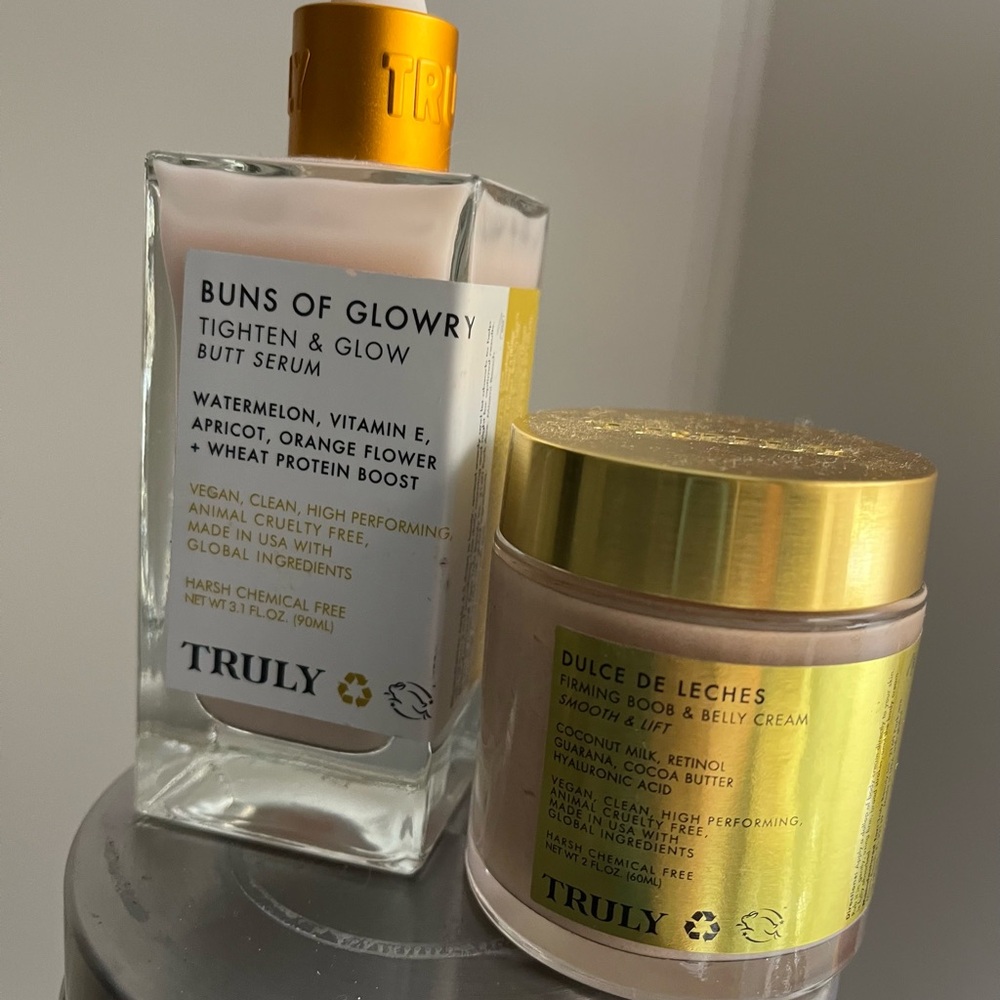 TRULY Dulce De Leches Firming Cream - Gold and Pink